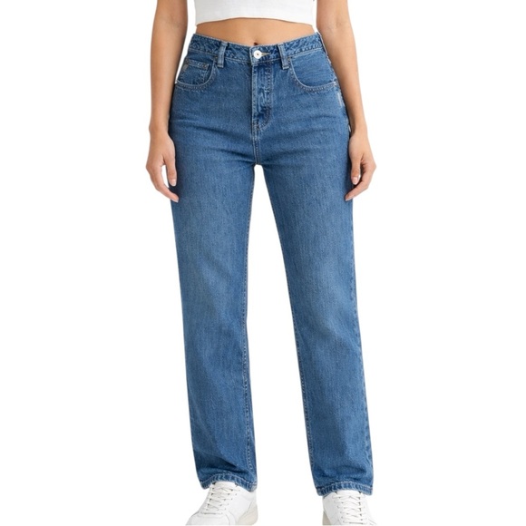 Silver Jeans Denim - Silver Jeans Vintage Size 30 Button Fly Classic Straight Leg Denim
